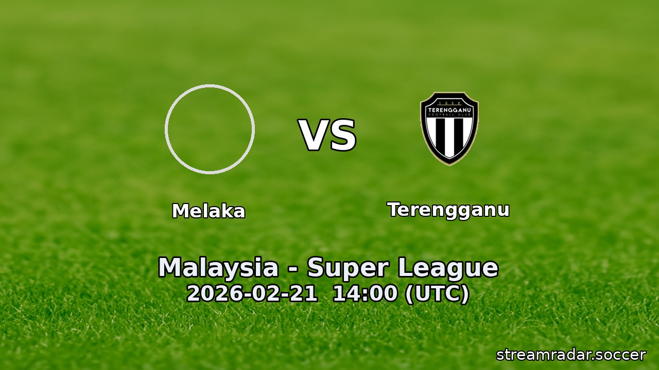 Melaka vs Terengganu