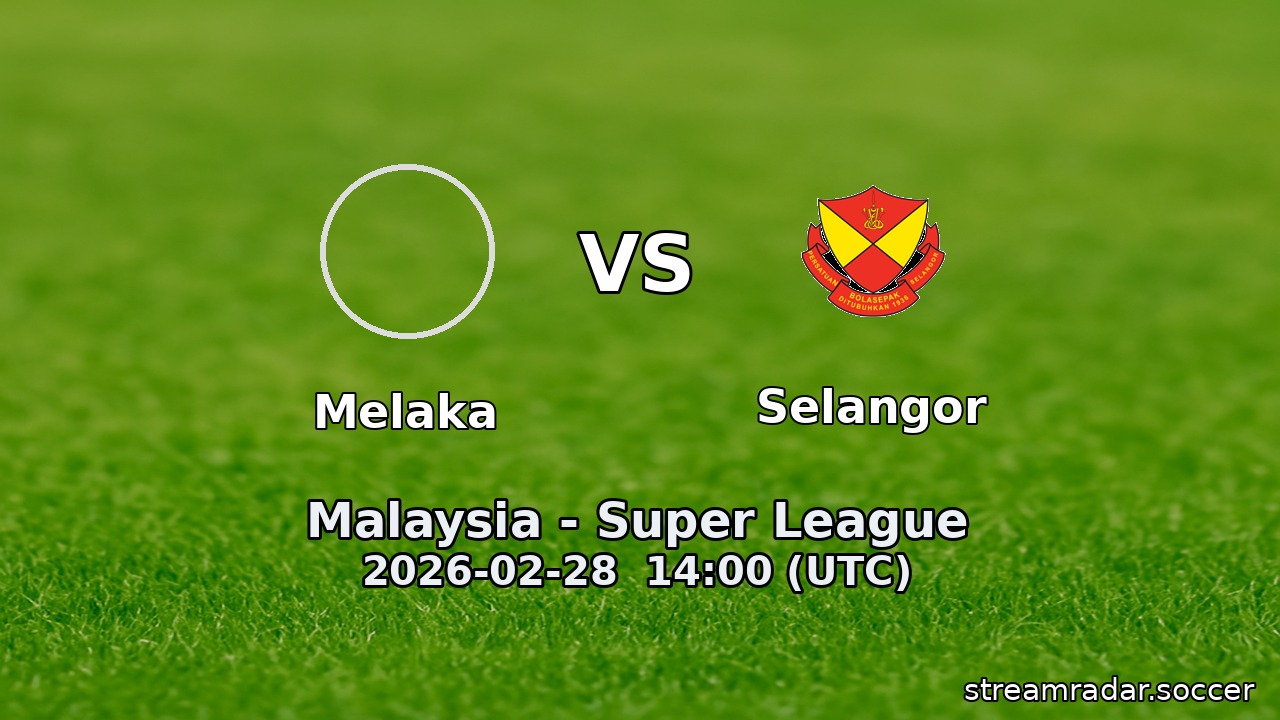 Melaka vs Selangor