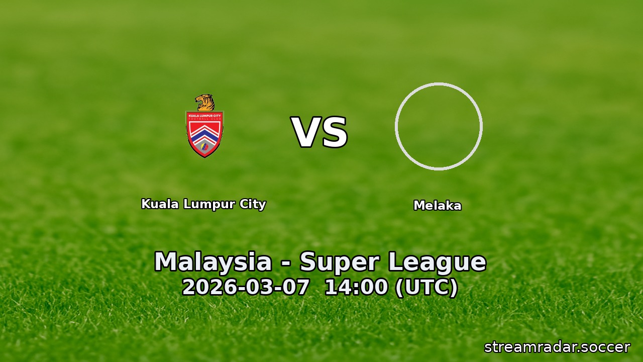 Kuala Lumpur City vs Melaka