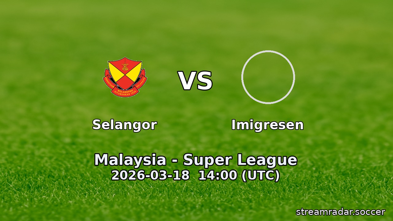 Selangor vs Imigresen