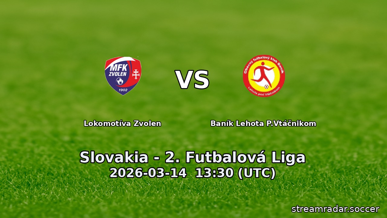 Lokomotíva Zvolen vs Baník Lehota P.Vtáčnikom