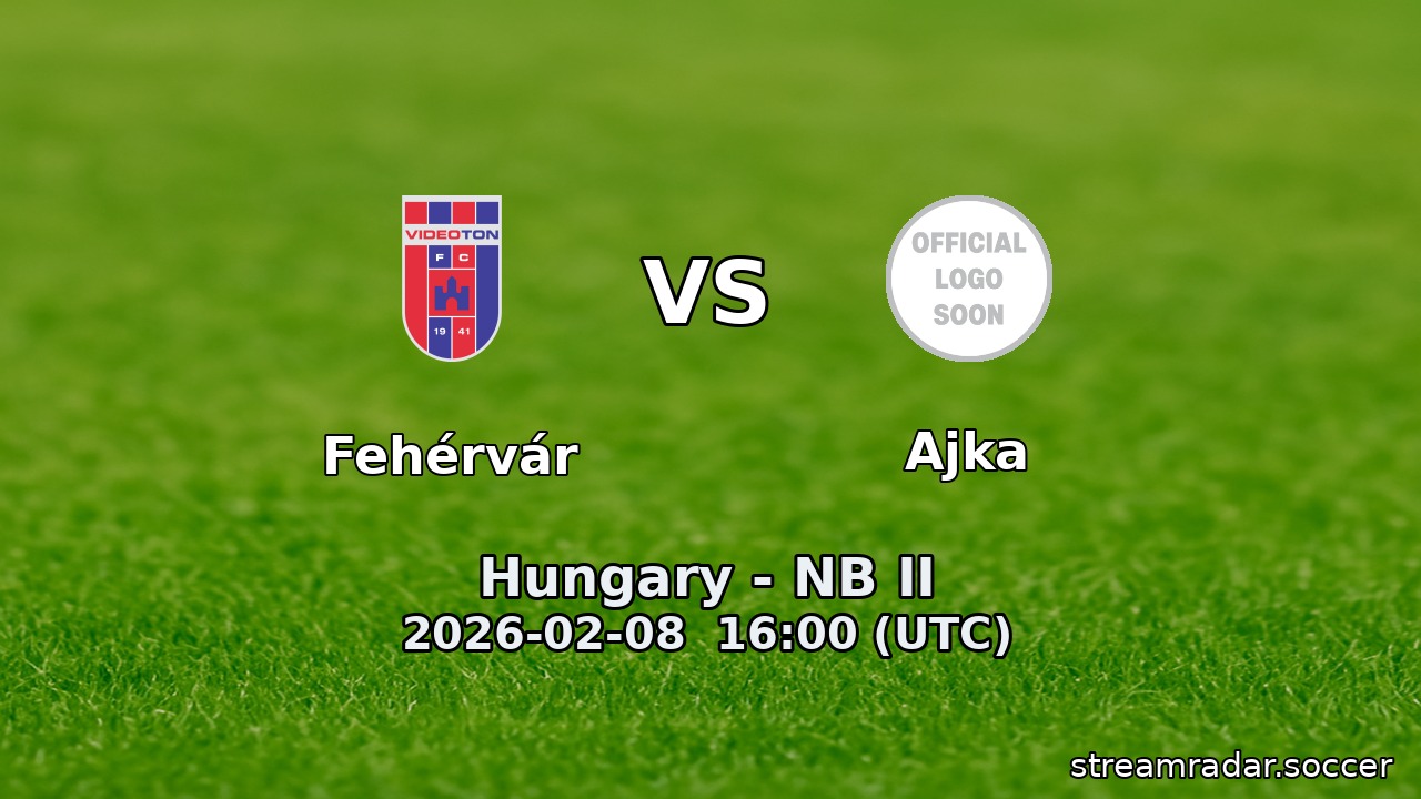Fehérvár vs Ajka