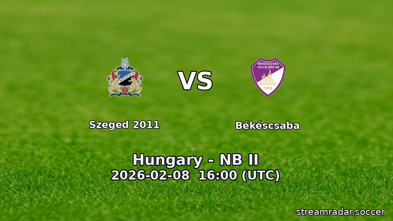 Szeged 2011 vs Békéscsaba