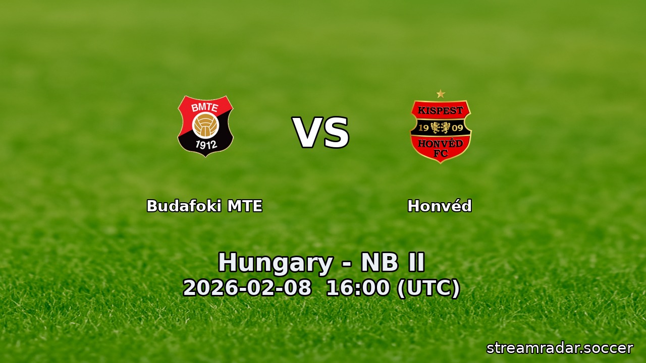 Budafoki MTE vs Honvéd