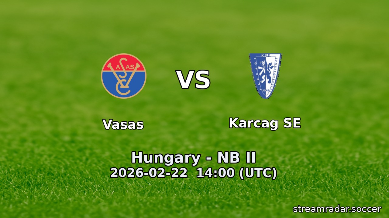 Vasas vs Karcag SE