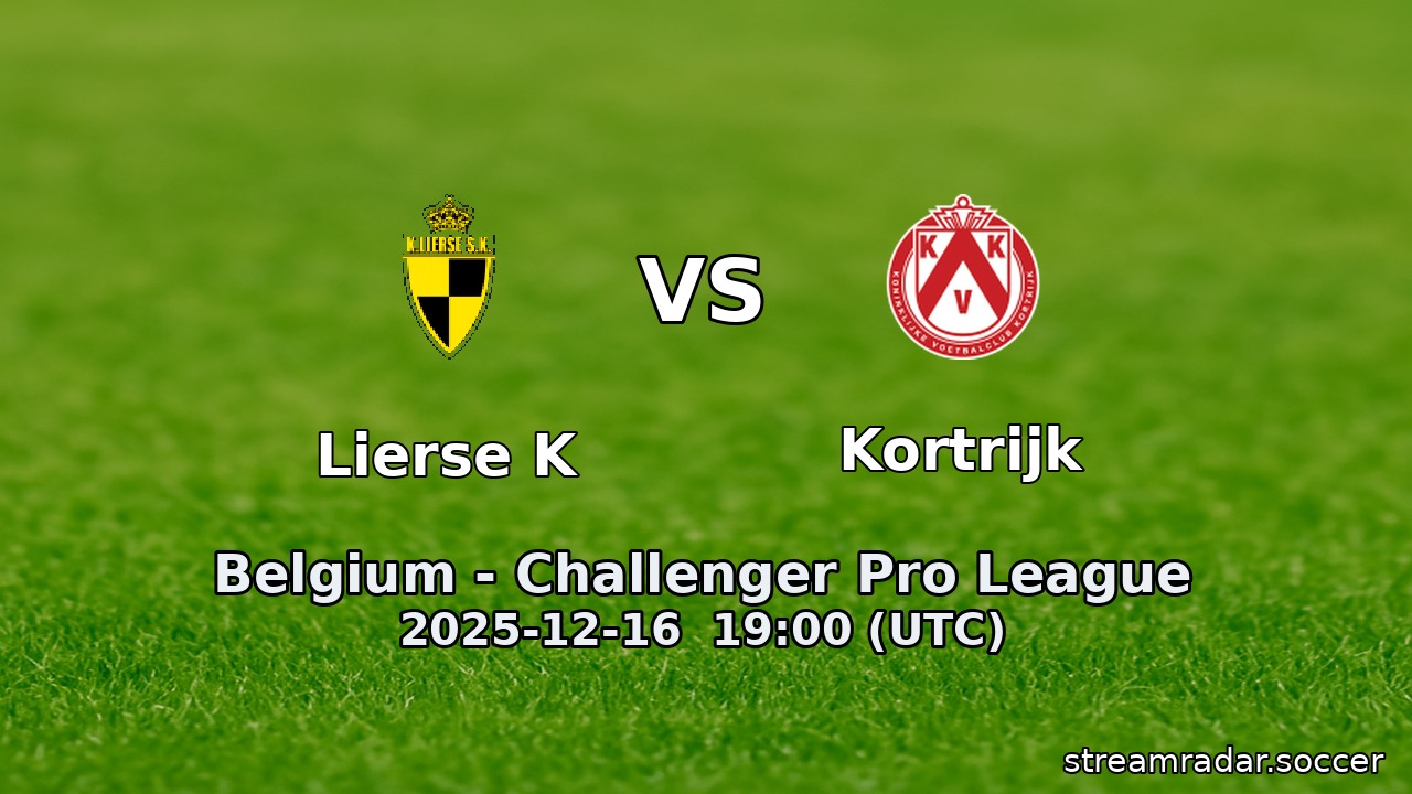 Lierse K vs Kortrijk