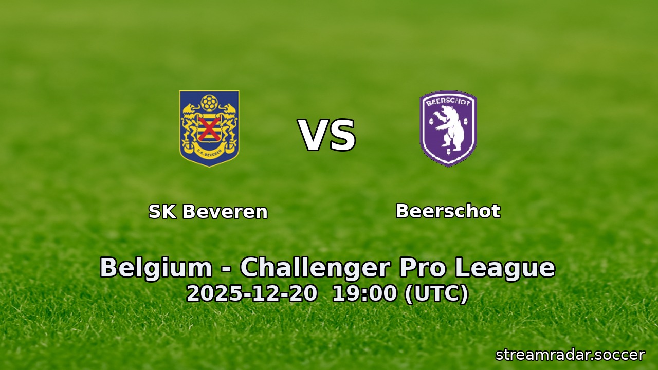 SK Beveren vs Beerschot