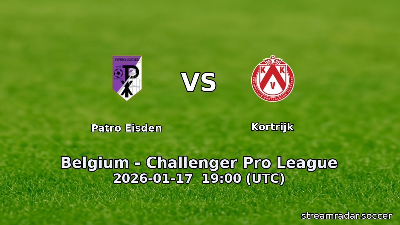 Patro Eisden vs Kortrijk