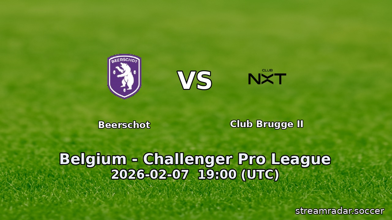 Beerschot vs Club Brugge II