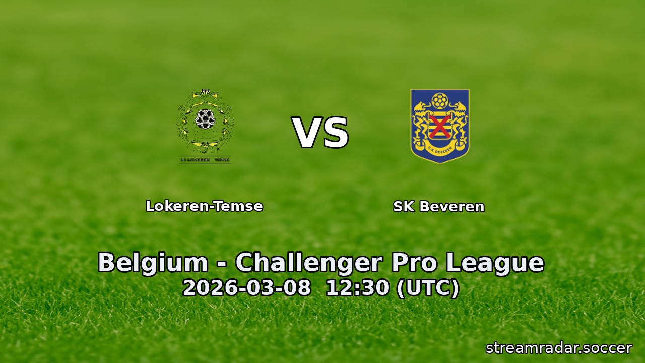 Lokeren-Temse vs SK Beveren