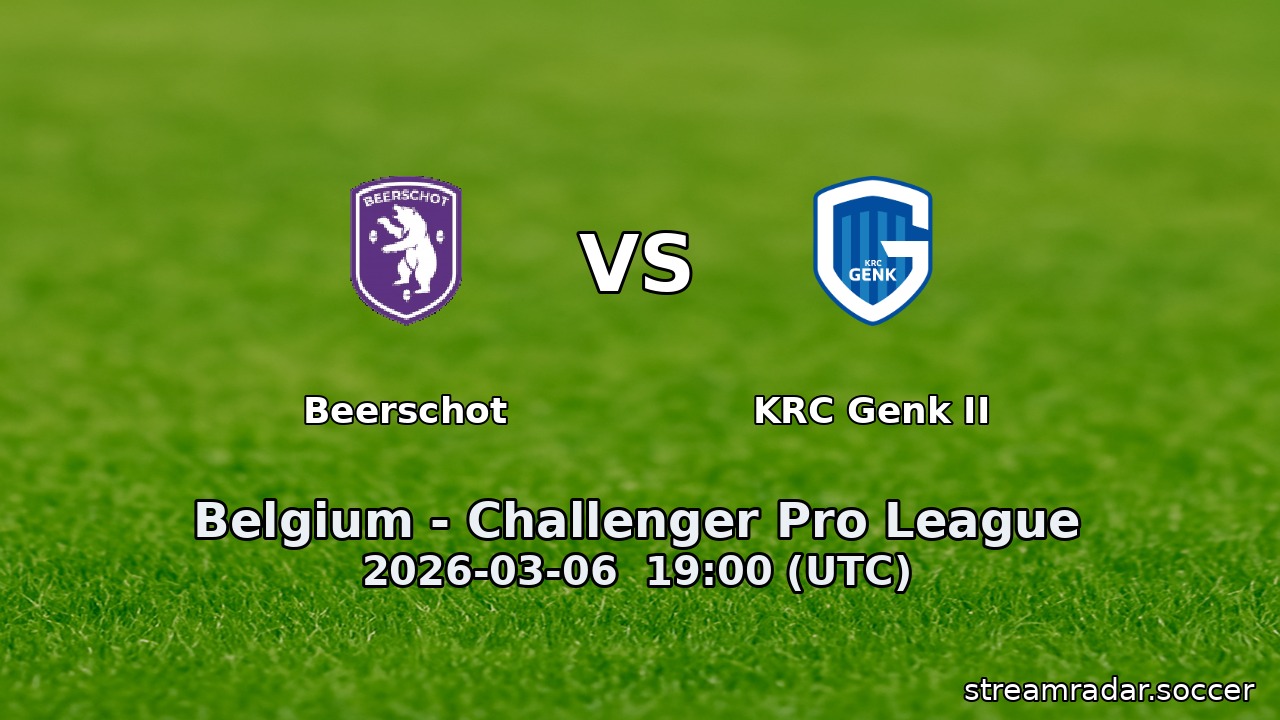 Beerschot vs KRC Genk II