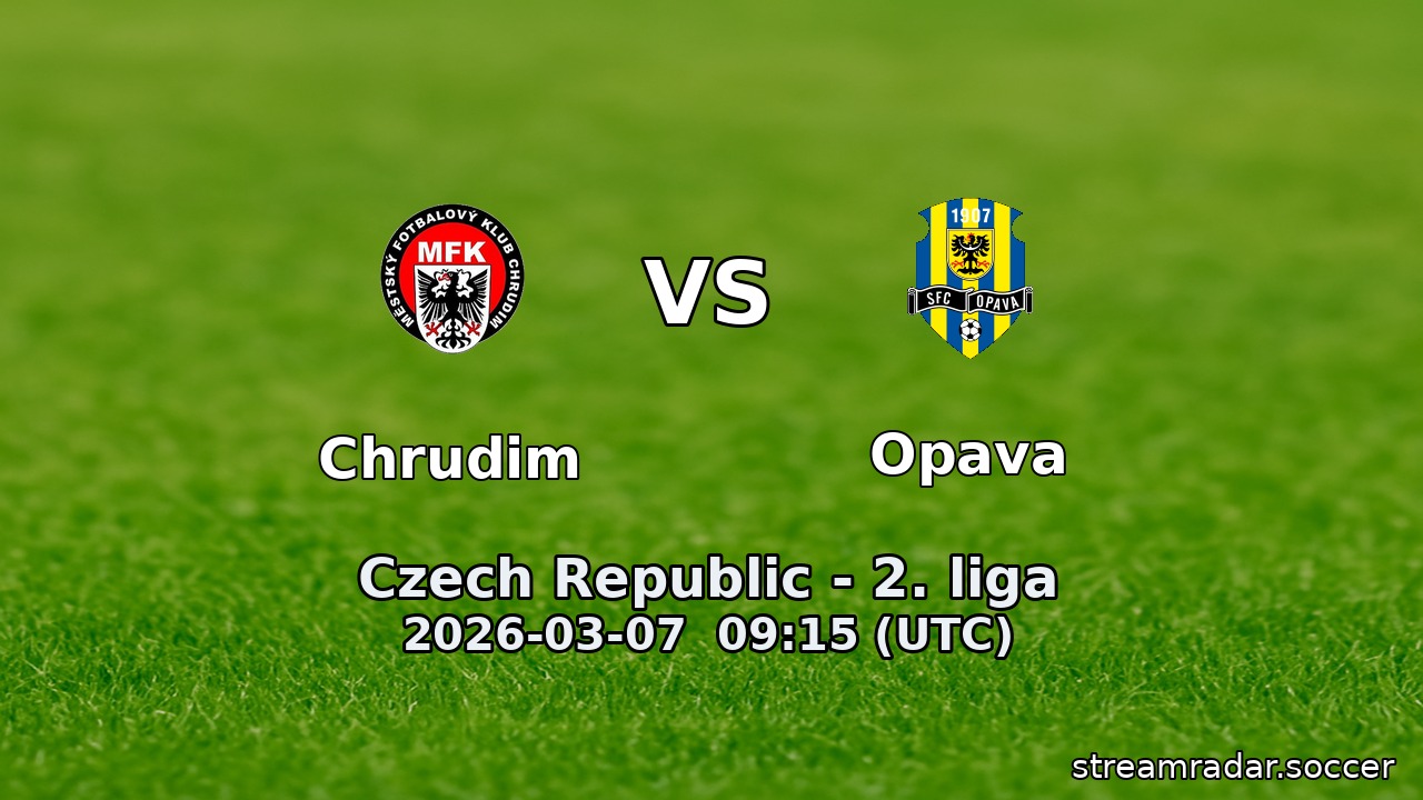 Chrudim vs Opava