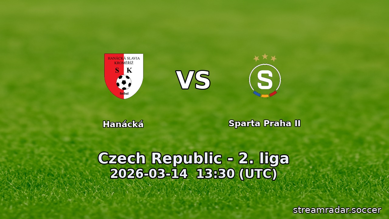 Hanácká vs Sparta Praha II