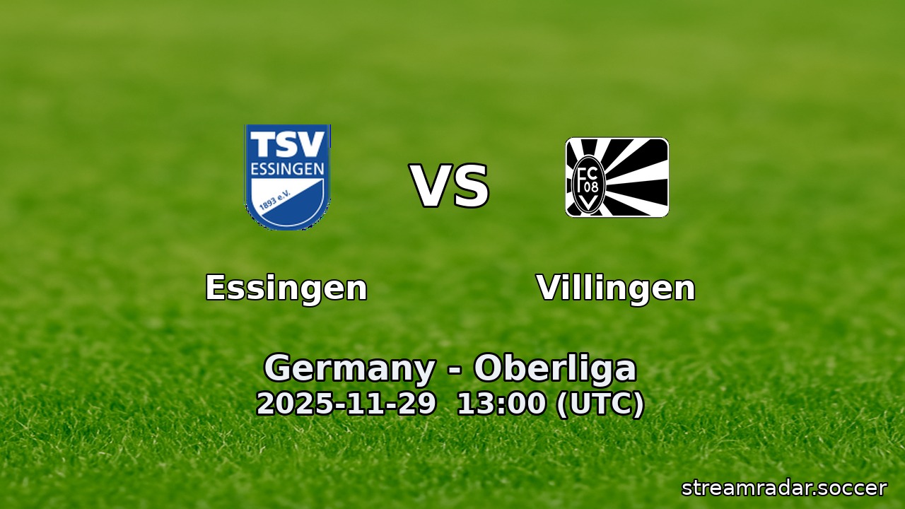 Essingen vs Villingen