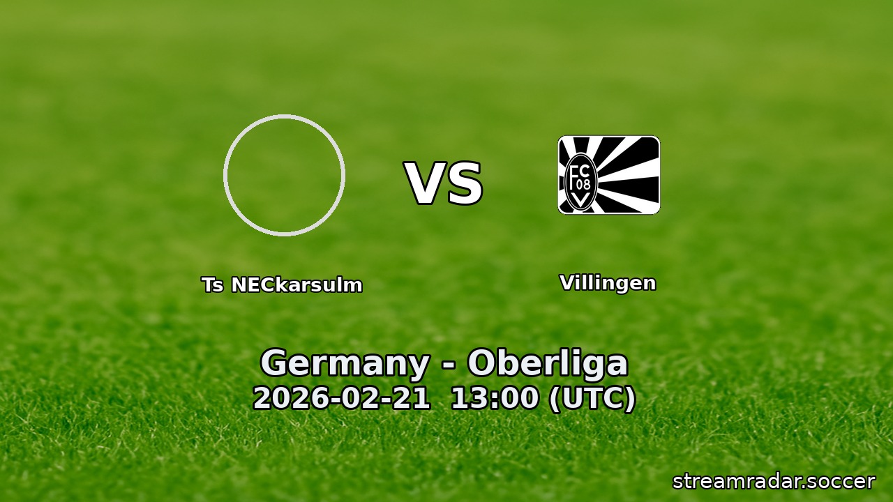 Ts NECkarsulm vs Villingen