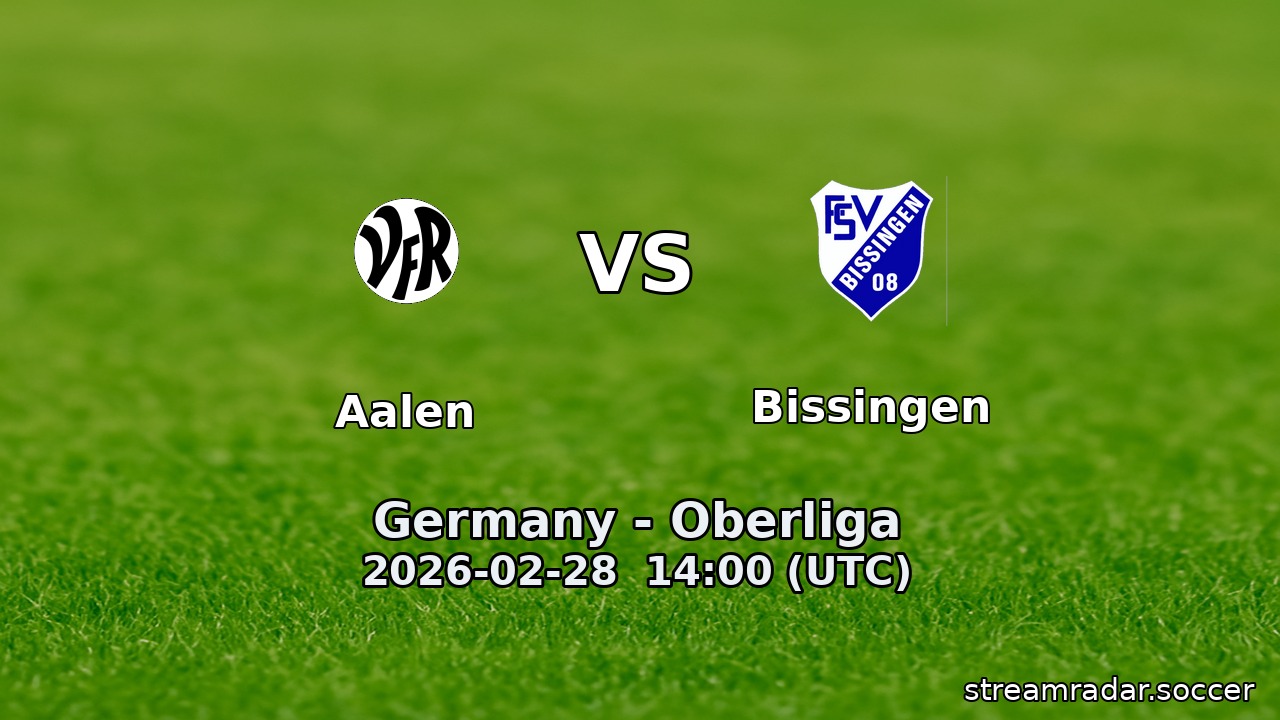 Aalen vs Bissingen