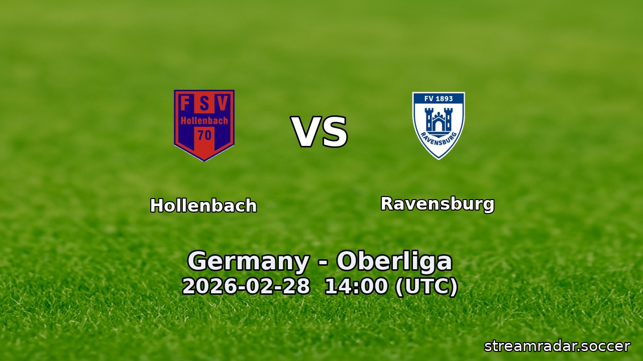 Hollenbach vs Ravensburg