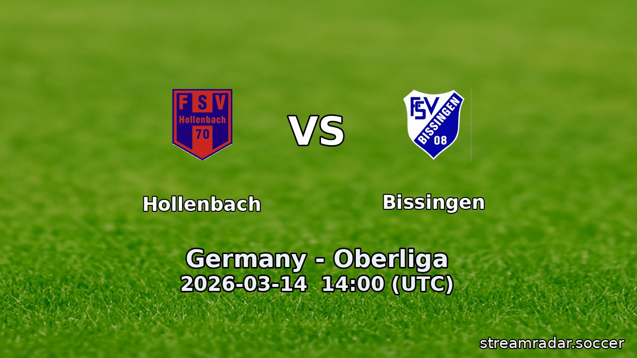Hollenbach vs Bissingen