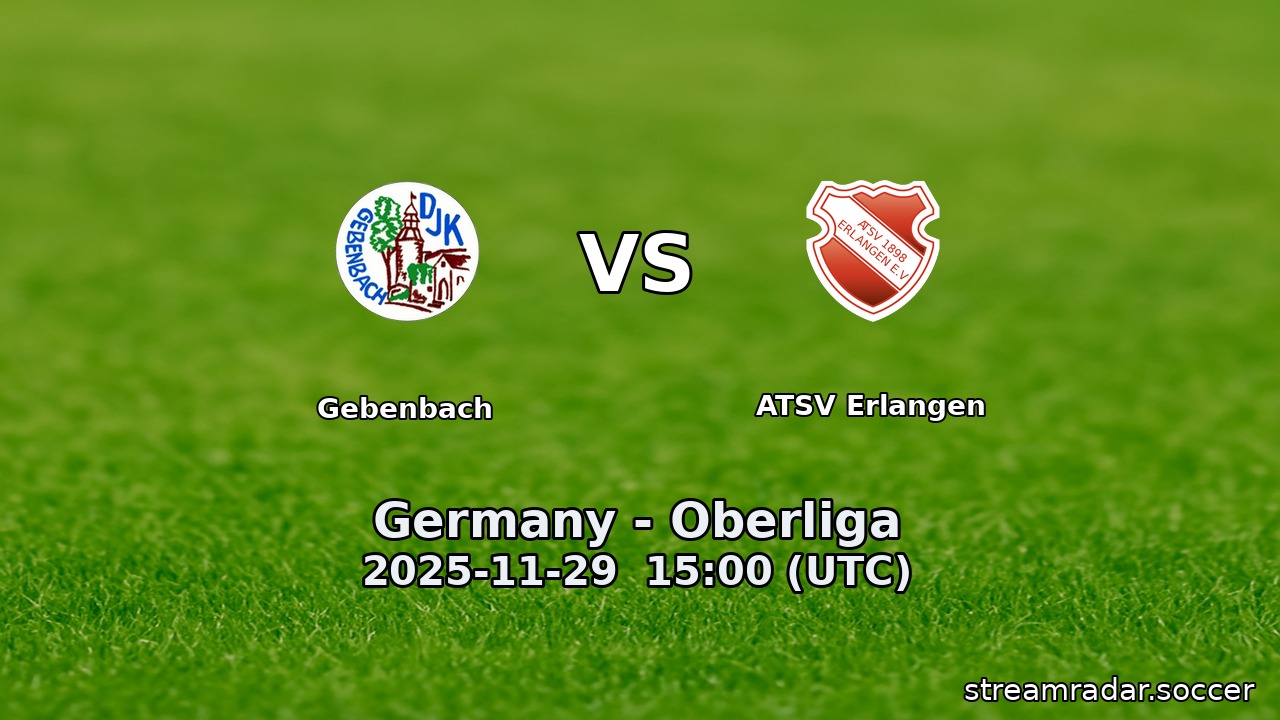 Gebenbach vs ATSV Erlangen