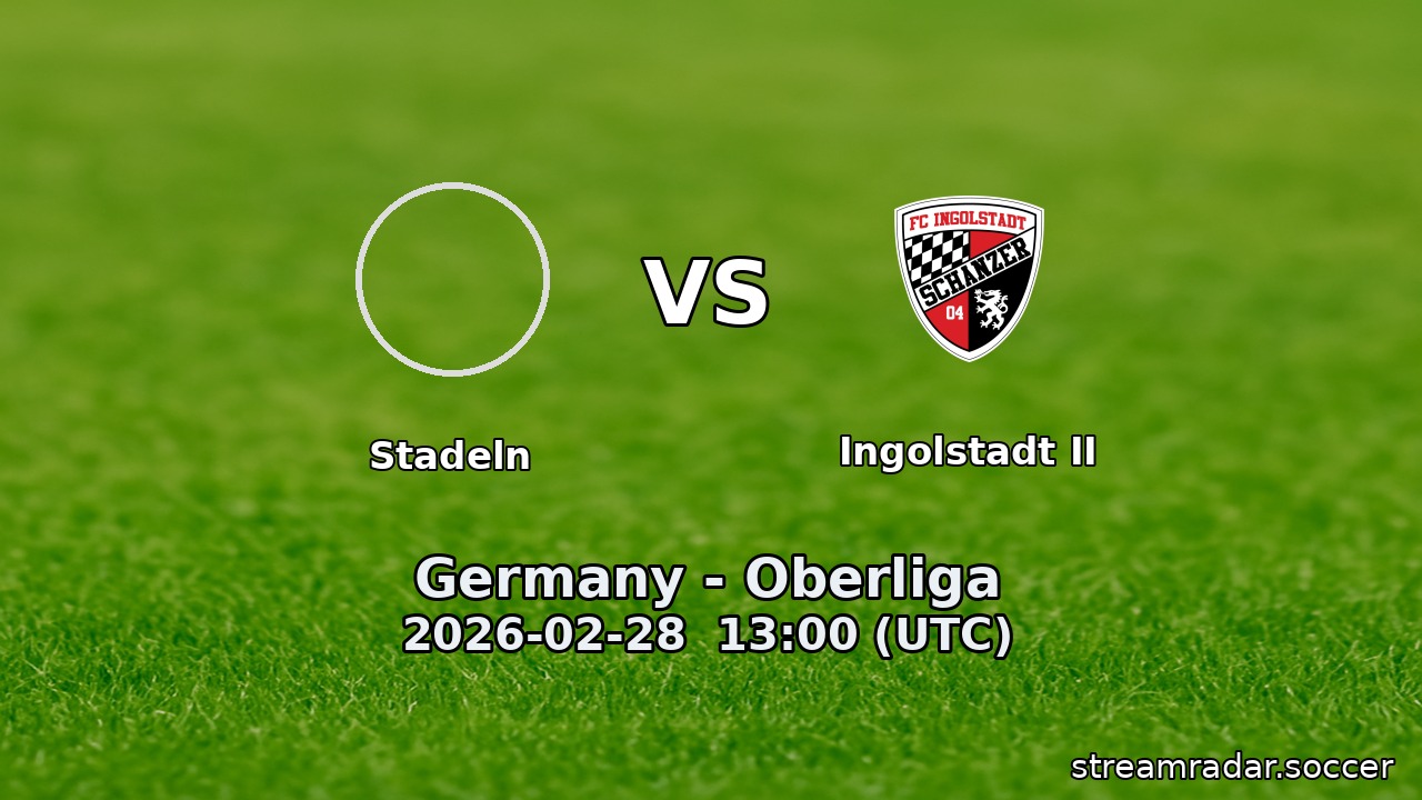 Stadeln vs Ingolstadt II