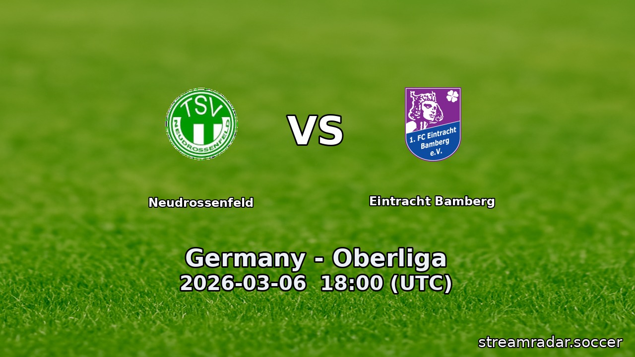 Neudrossenfeld vs Eintracht Bamberg