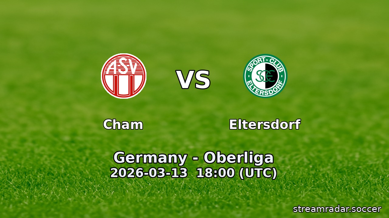 Cham vs Eltersdorf