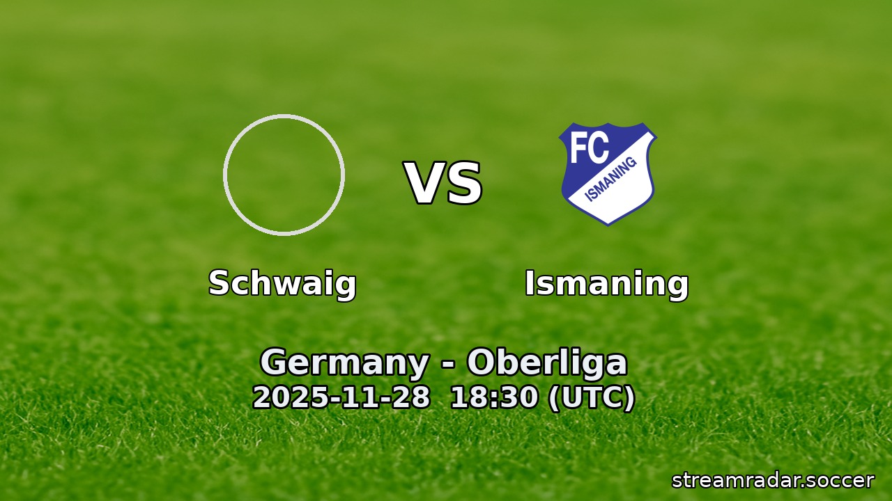 Schwaig vs Ismaning