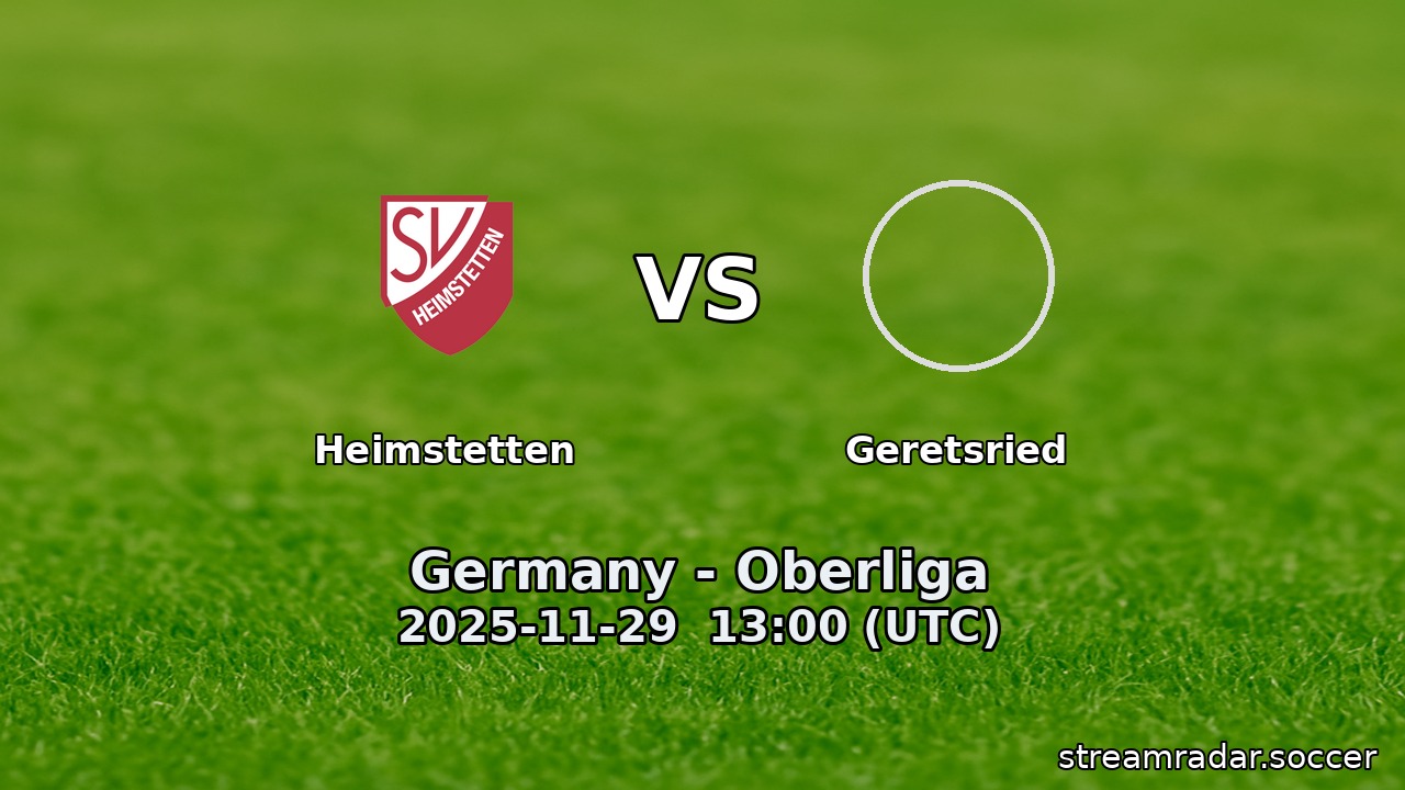 Heimstetten vs Geretsried