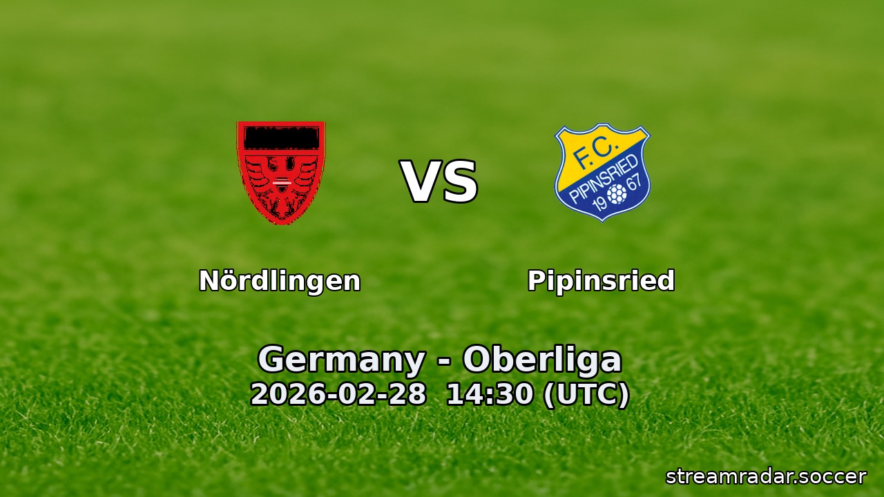 Nördlingen vs Pipinsried