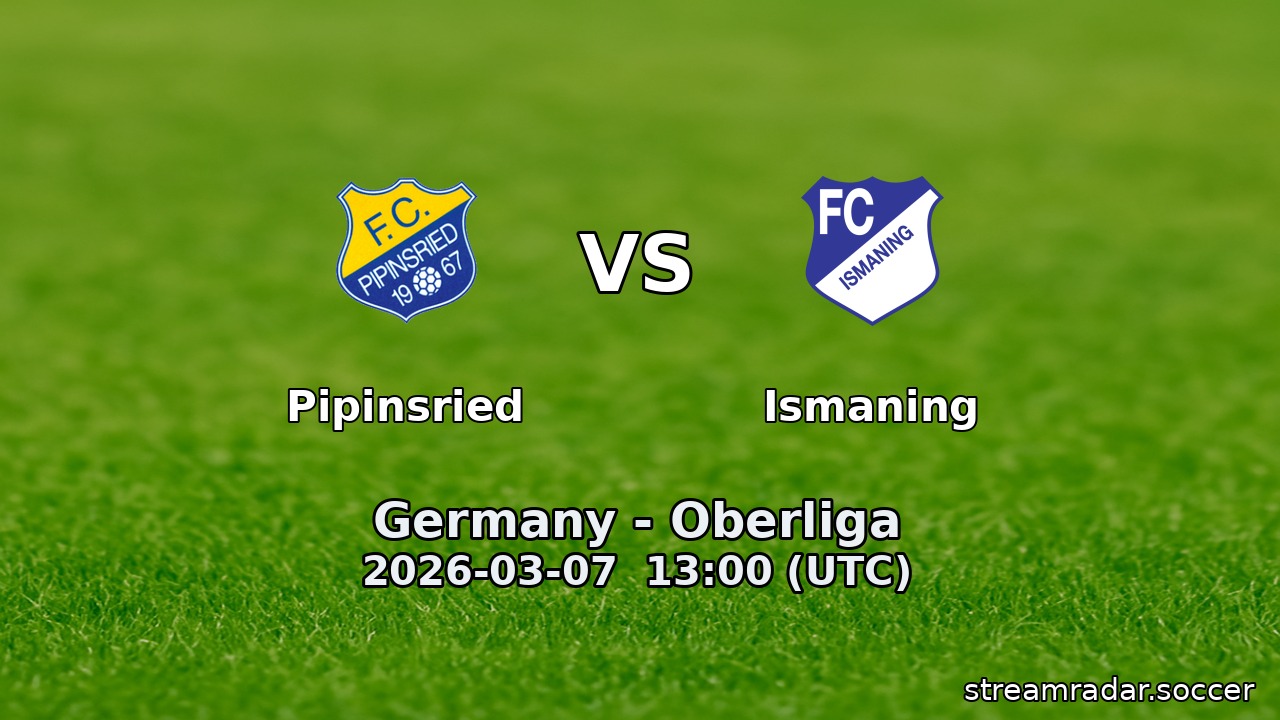 Pipinsried vs Ismaning