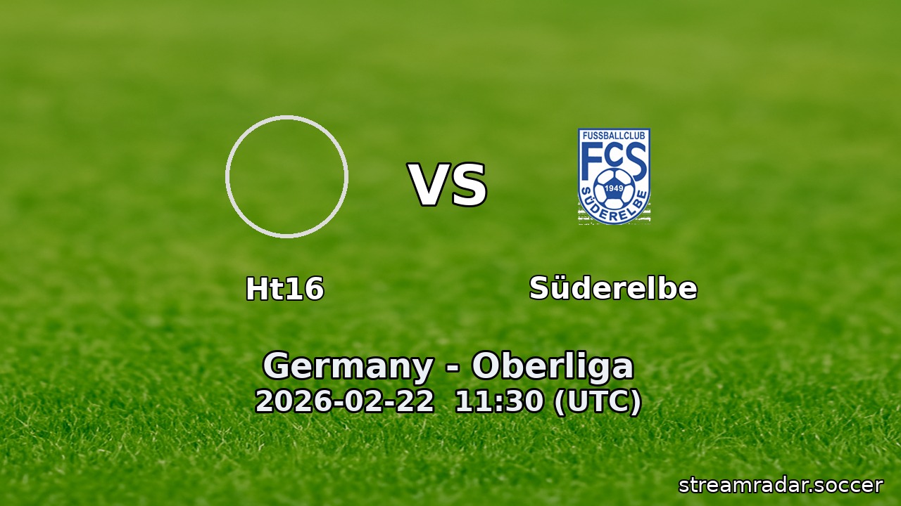 Ht16 vs Süderelbe
