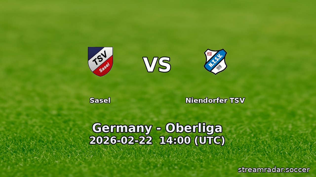 Sasel vs Niendorfer TSV