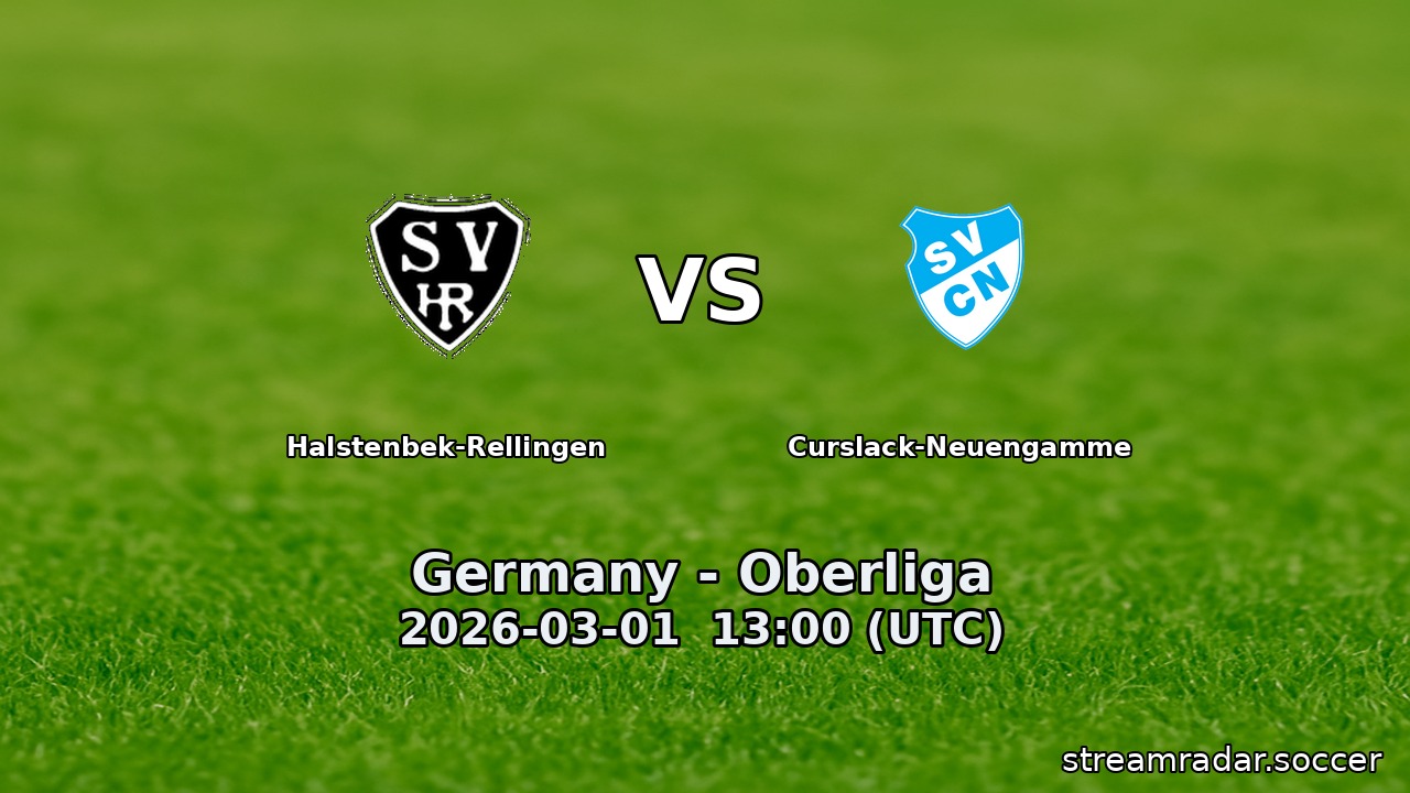 Halstenbek-Rellingen vs Curslack-Neuengamme
