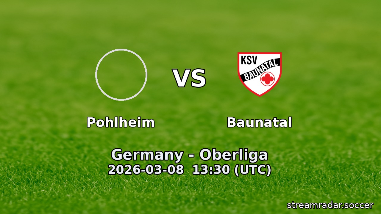 Pohlheim vs Baunatal