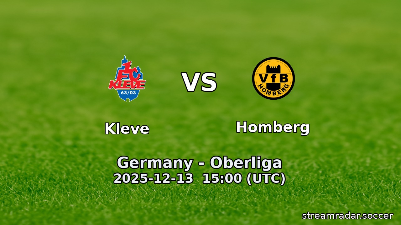 Kleve vs Homberg