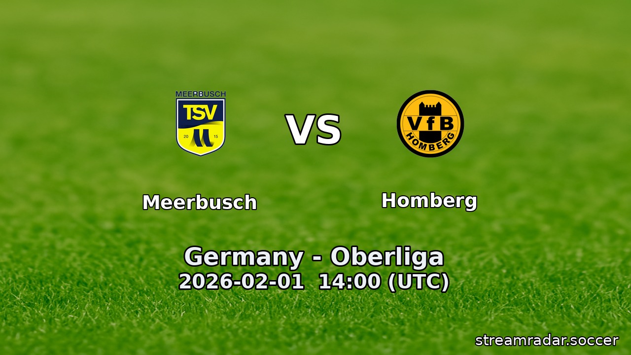Meerbusch vs Homberg