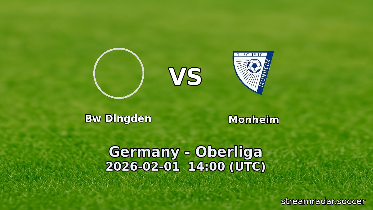 Bw Dingden vs Monheim