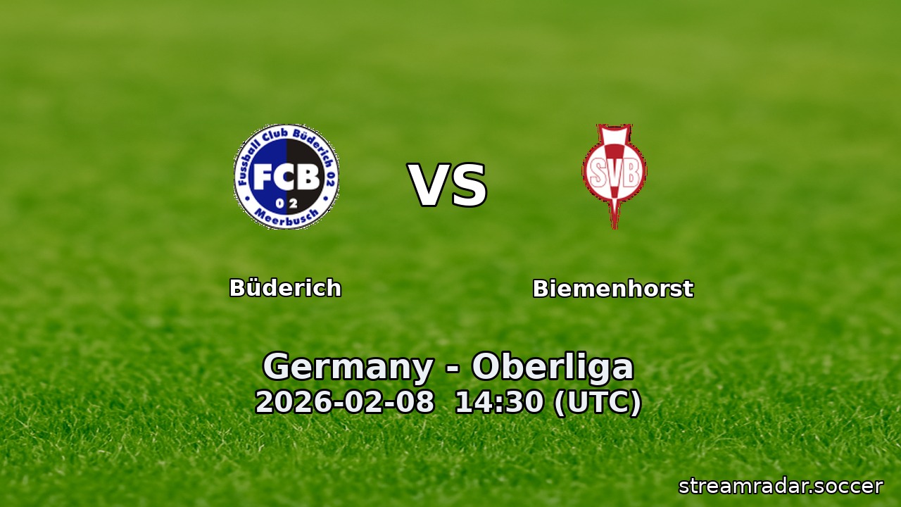 Büderich vs Biemenhorst