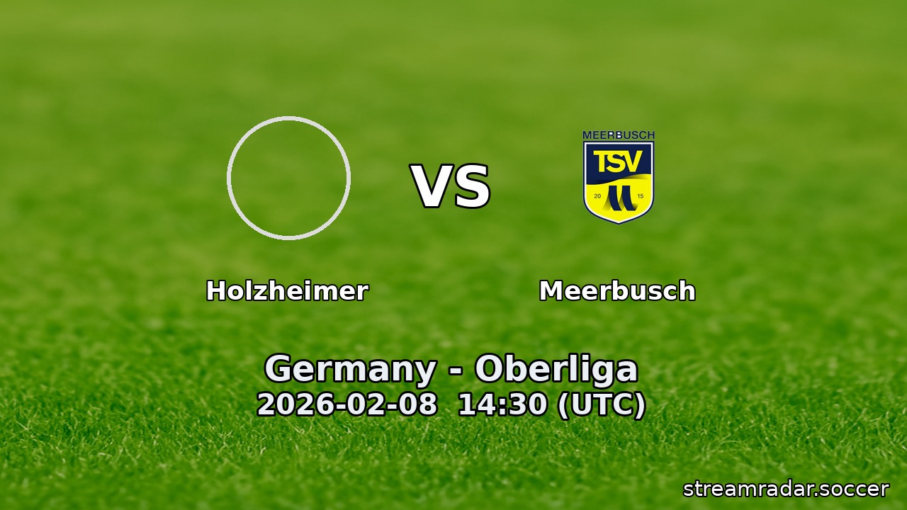 Holzheimer vs Meerbusch