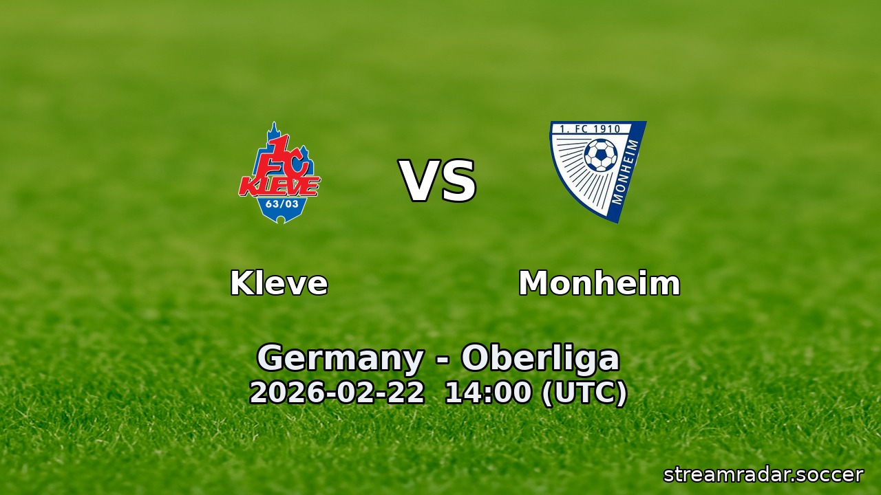 Kleve vs Monheim
