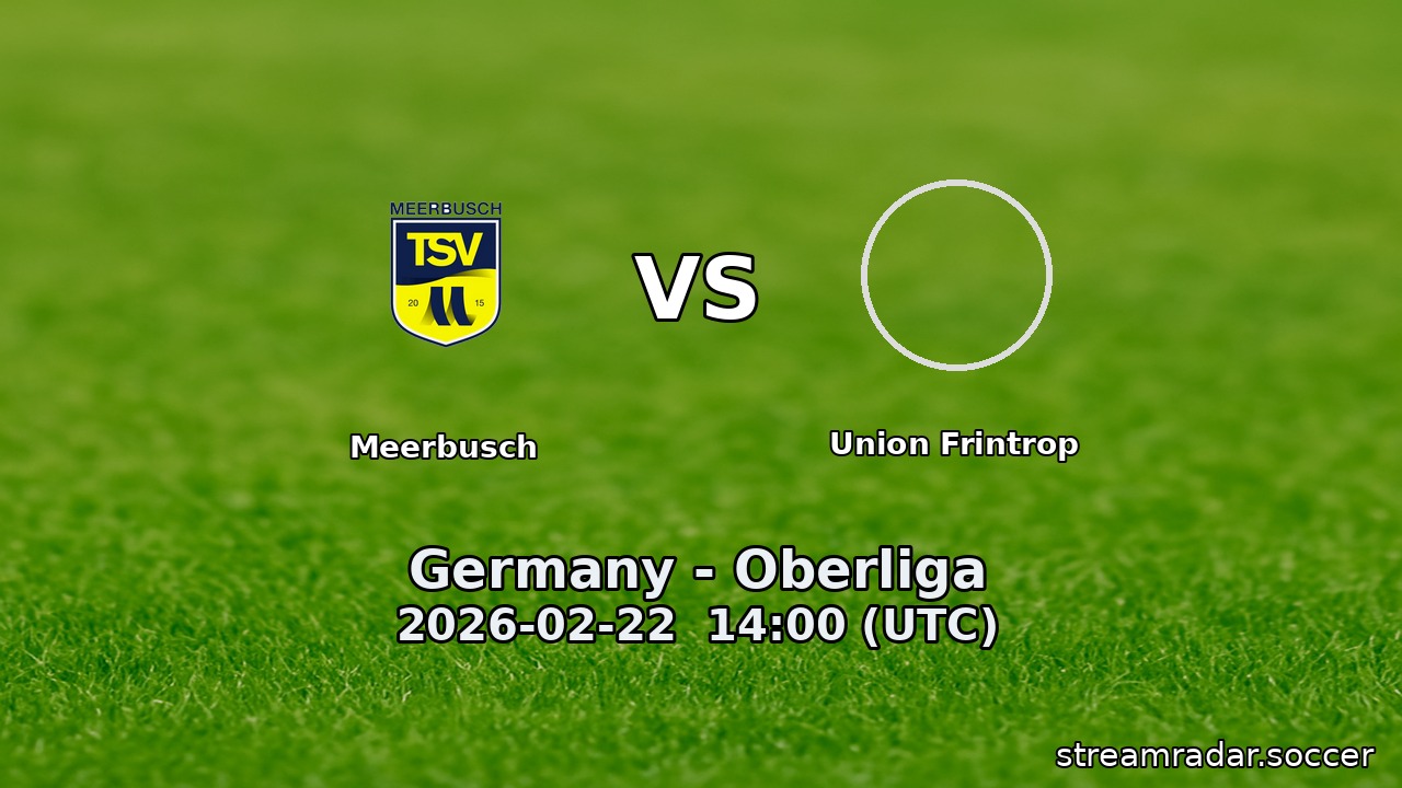 Meerbusch vs Union Frintrop