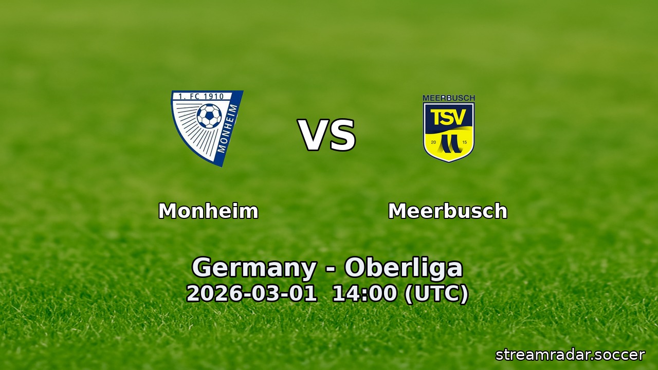 Monheim vs Meerbusch