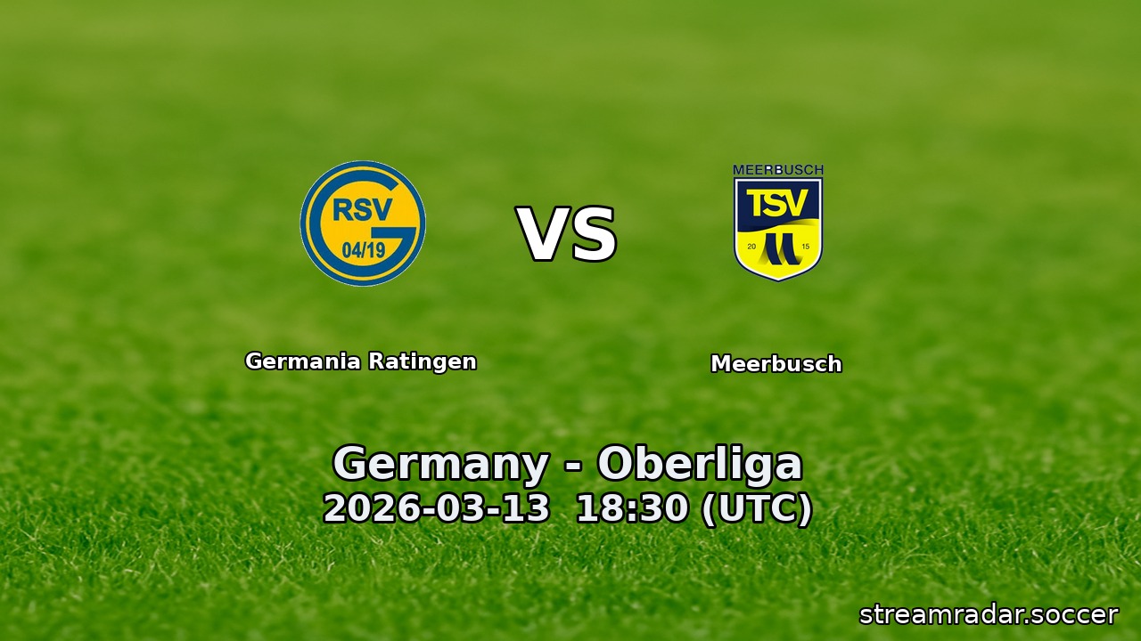 Germania Ratingen vs Meerbusch