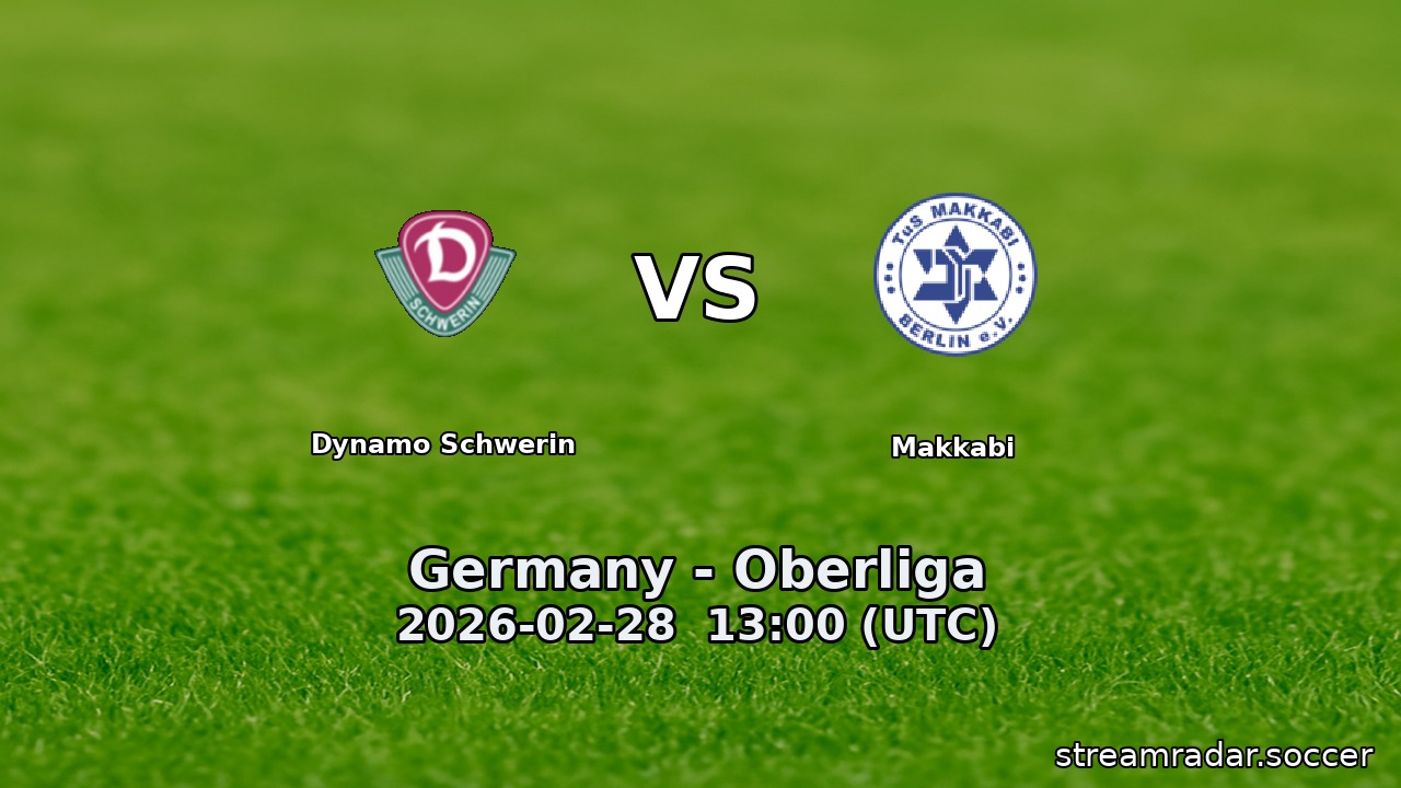 Dynamo Schwerin vs Makkabi
