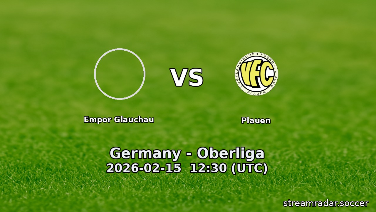 Empor Glauchau vs Plauen