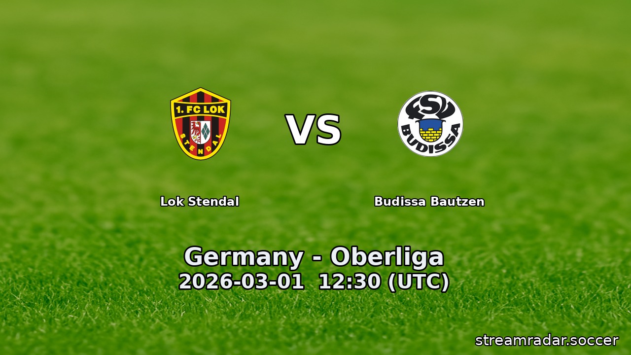 Lok Stendal vs Budissa Bautzen