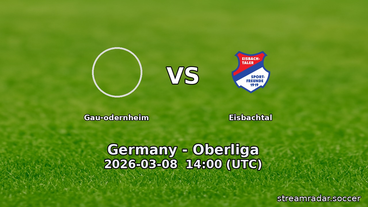 Gau-odernheim vs Eisbachtal