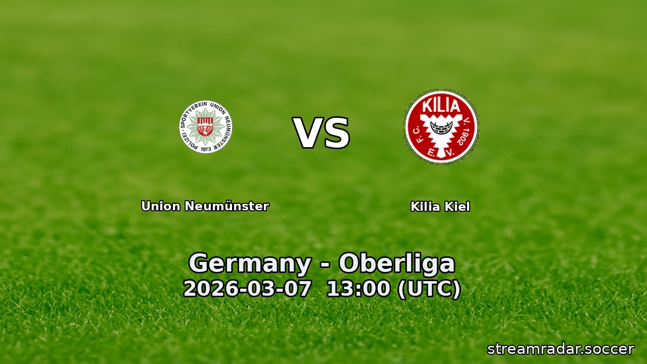 Union Neumünster vs Kilia Kiel