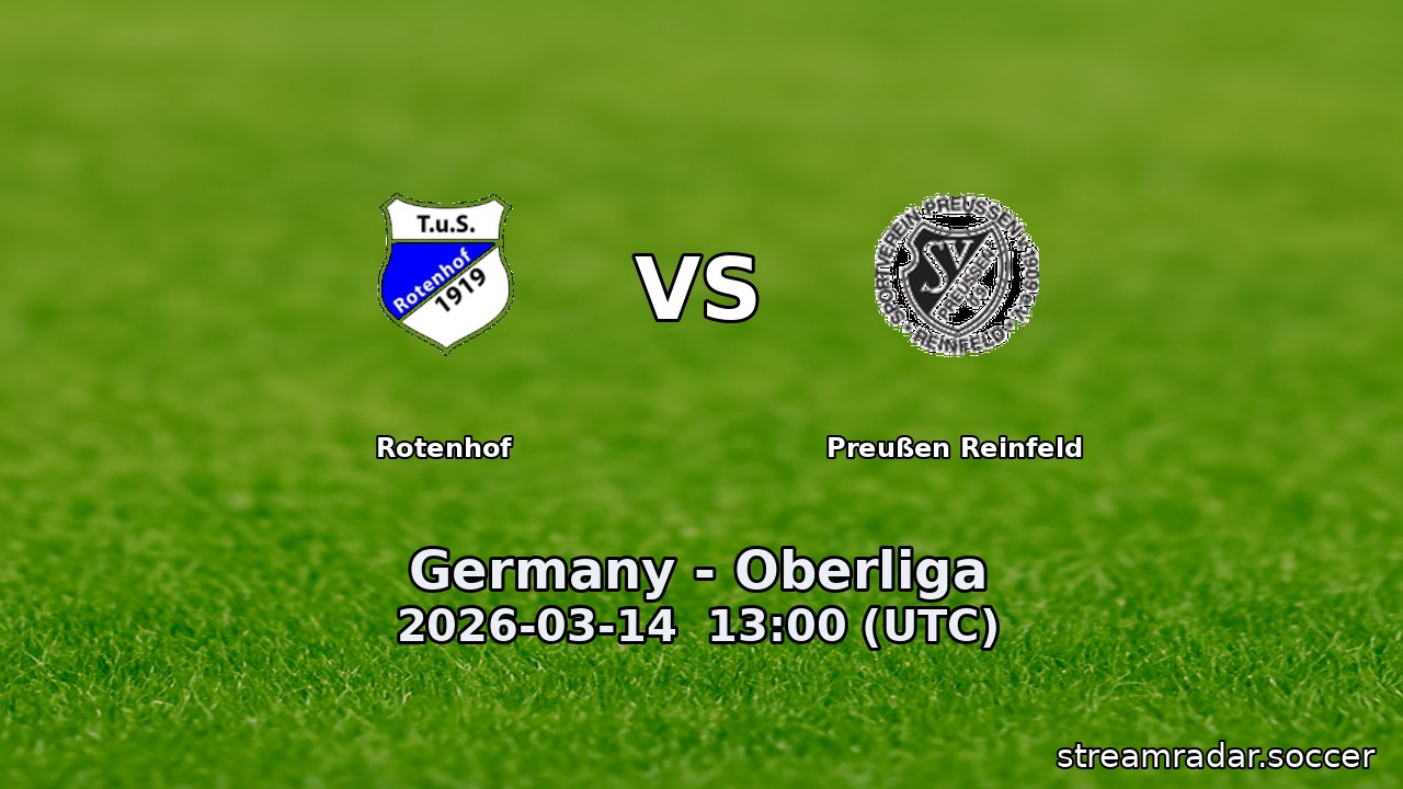 Rotenhof vs Preußen Reinfeld