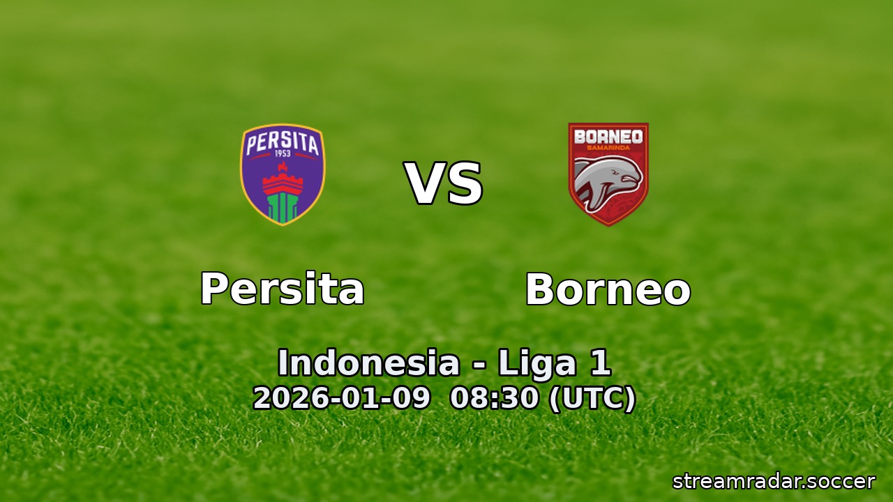 Persita vs Borneo